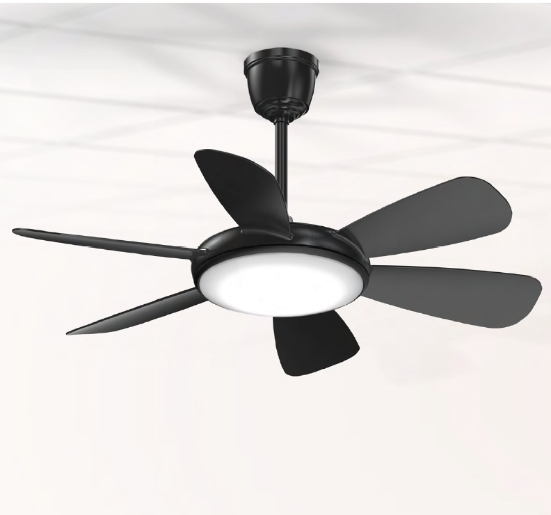 Sturlite - Sundance - 6 BLADE - 3 in 1 Downlight - Smart BLDC Fan
